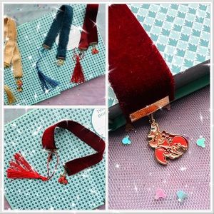 📚📖✨🧜🏻‍♀️ Disney little mermaid bookmark Sebastian 🦀❤️ and more